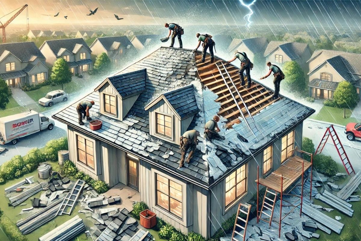 Transforming a Roof Damaged by Hail